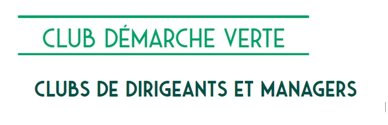Logo Club D&eacute;marche Verte &mdash; TL Taxi Lyon est membre