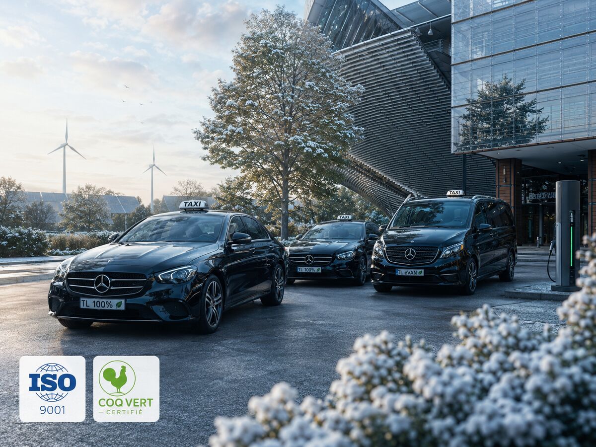 Taxi TL, partenaire engag&eacute; pour la d&eacute;carbonation des d&eacute;placements vers les Alpes 2030