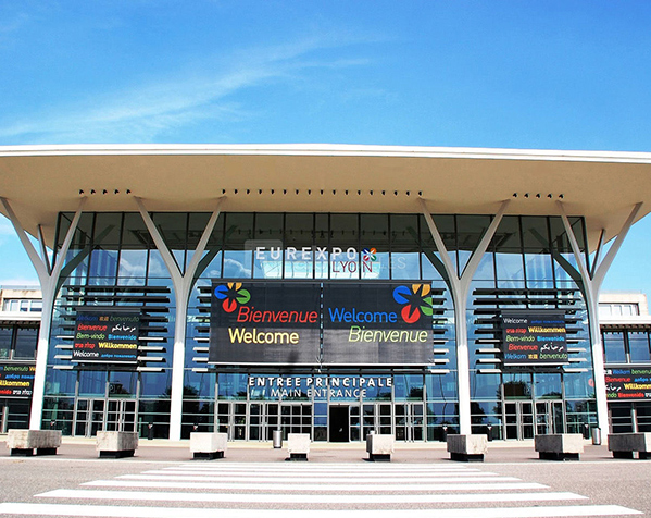 Vue Aérienne de Eurexpo illustration