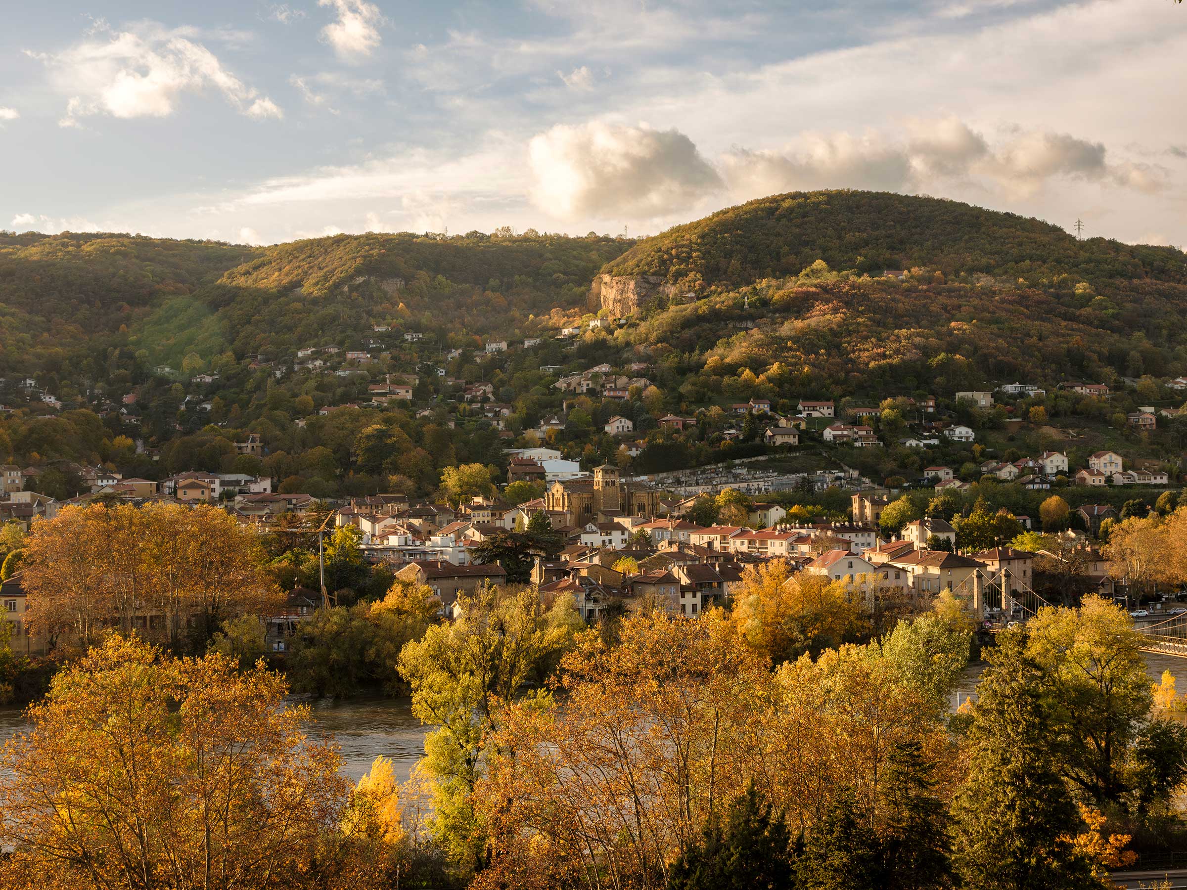 Berges de Saône à Couzon-au-Mont-d'Or illustration