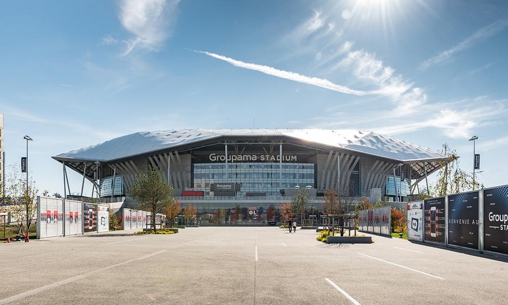 Groupama Stadium of Décines-Charpieu illustration