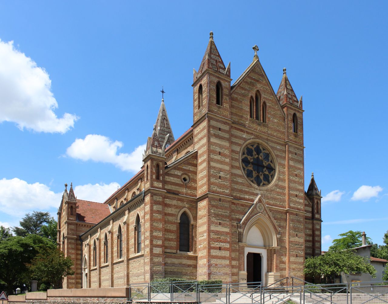 Saint-Barthélemy Church of Genas illustration