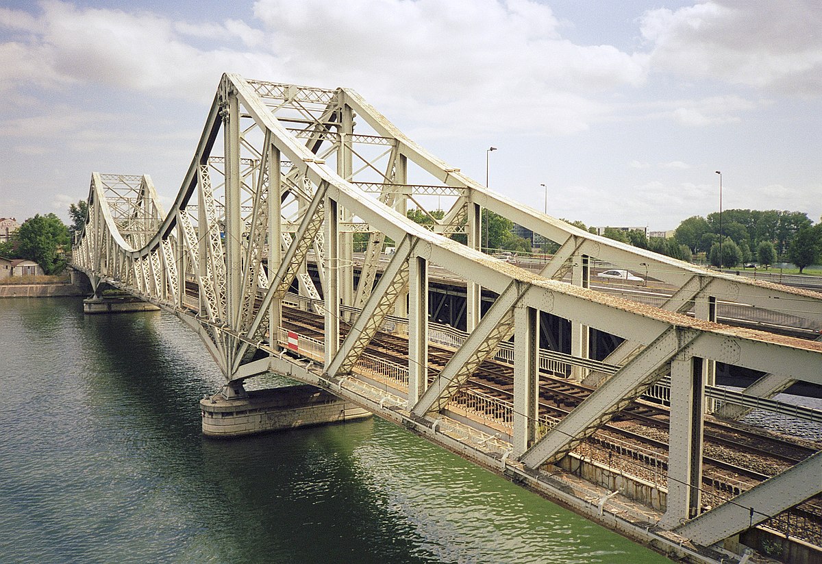 Bridge of La Mulatière illustration