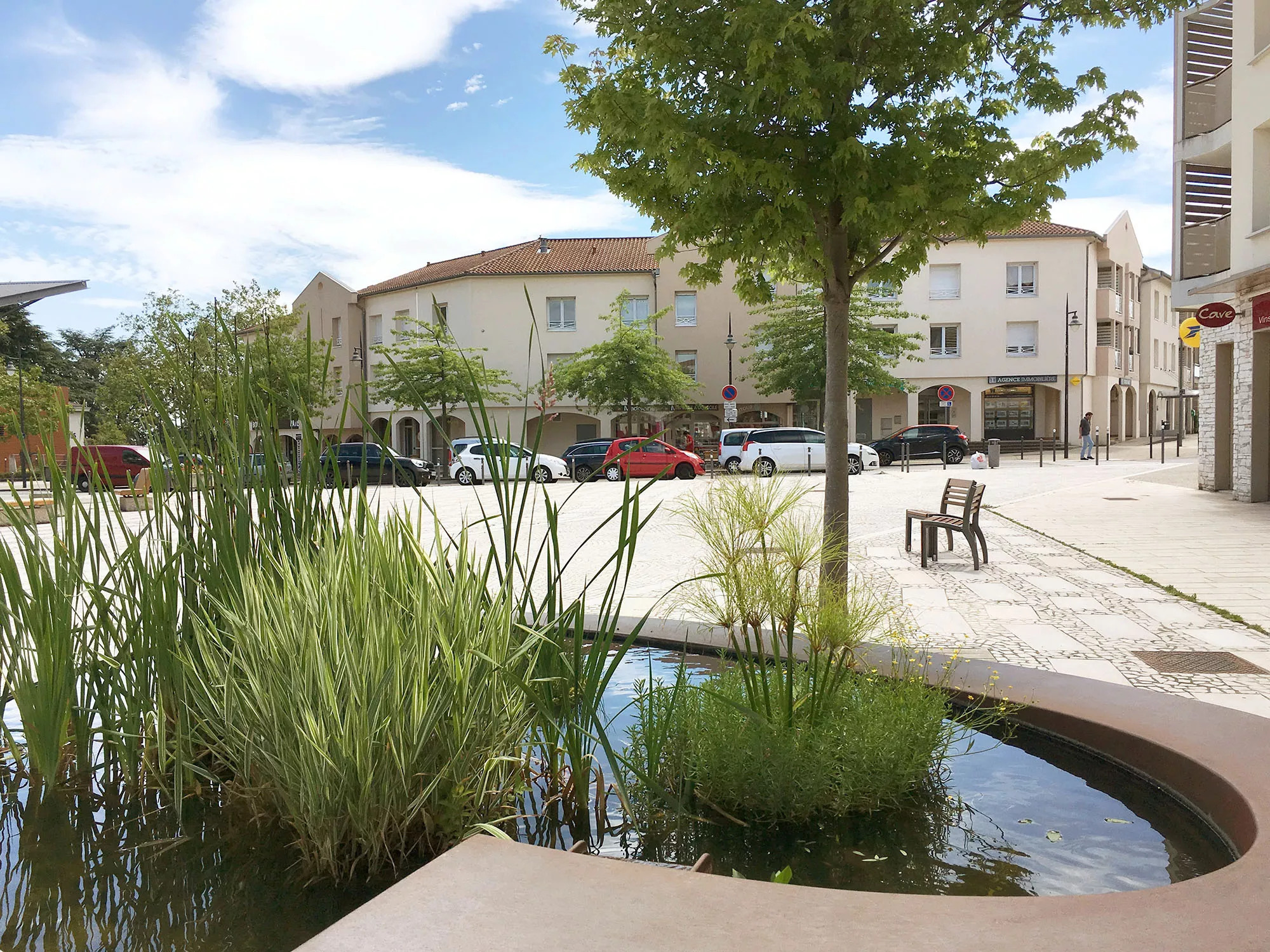 Cœur de village de La Tour-de-Salvagny illustration