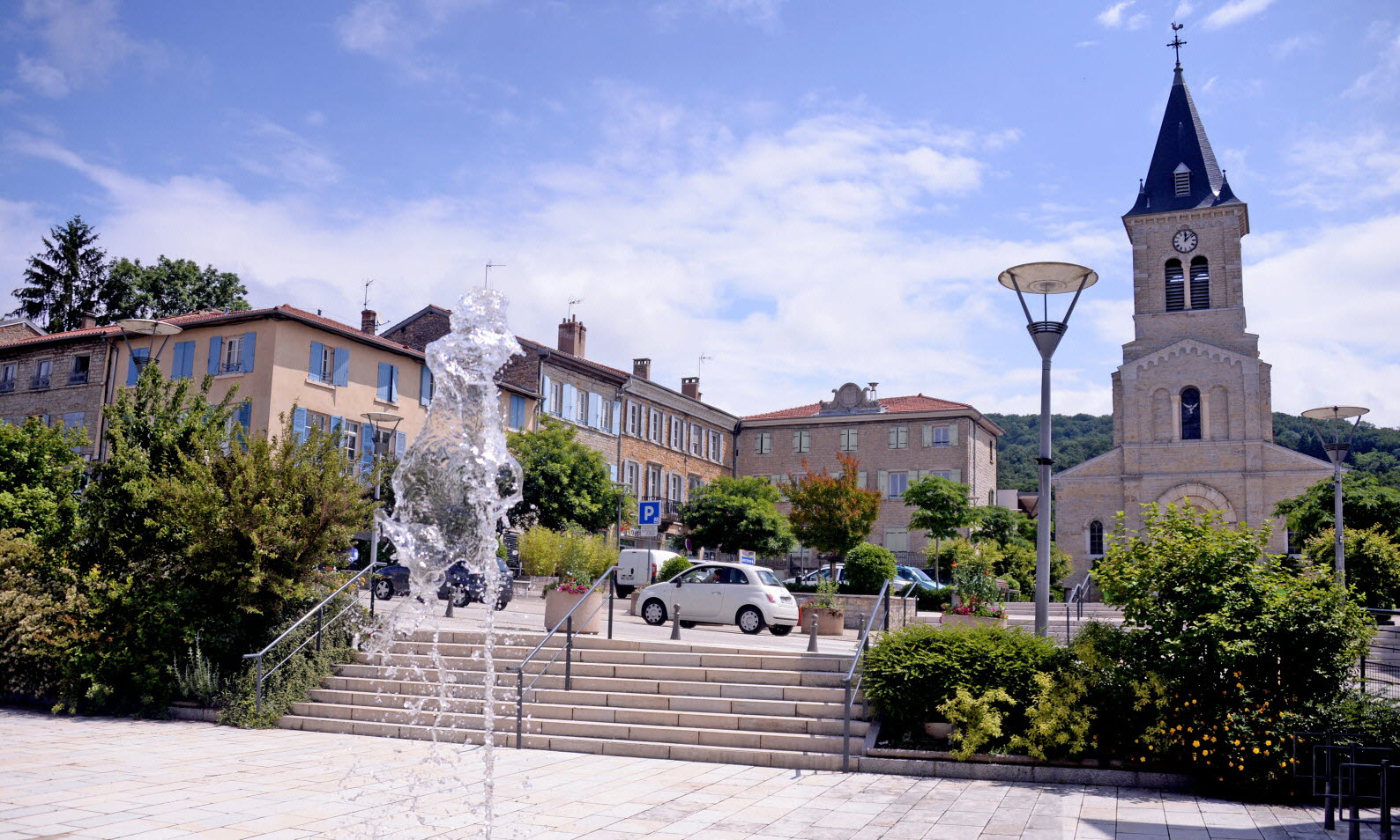 Centre historique de Limonest illustration